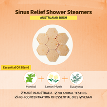 Load image into Gallery viewer, SINUS RELIEF SHOWER STEAMERS(S) GIFT SET