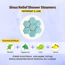 Load image into Gallery viewer, SINUS RELIEF SHOWER STEAMERS(M) GIFT SET