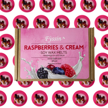 Load image into Gallery viewer, RASPBERRIES & CREAM 6pcs