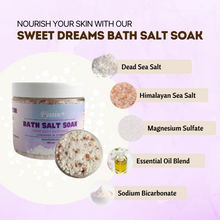 Load image into Gallery viewer, SWEET DREAMS BATH SALT SOAK 500G+
