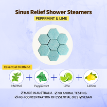 Load image into Gallery viewer, SINUS RELIEF SHOWER STEAMERS GIFT SET
