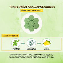 Load image into Gallery viewer, SINUS RELIEF SHOWER STEAMERS GIFT SET
